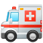 Ambulanse-smilefjes U+1F691