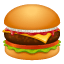 Burger-emoji U+1F354