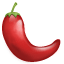 Rød pepper-emoji U+1F336