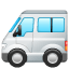 Minibuss minivan emoji U+1F690