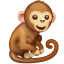 Ape-emoji U+1F412