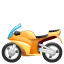 Motorsykkel-emoji U+1F3CD