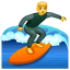 Surfer-smiley U+1F3C4